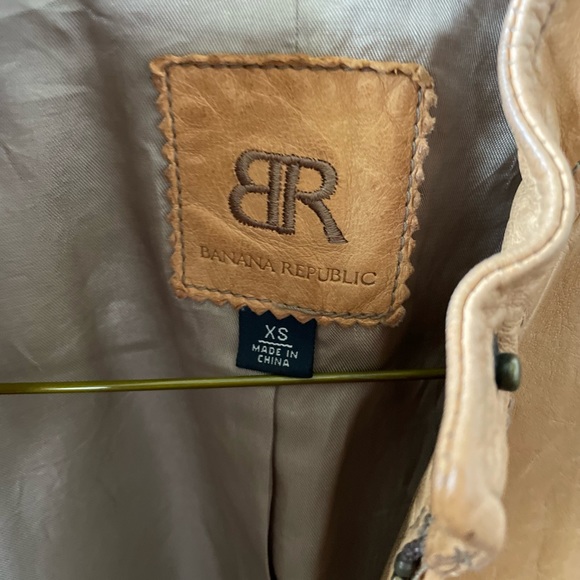 Leather Jacket XS Banana Republic - Picture 7 of 8